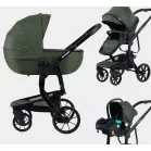 Mama Kiddies® Icon 3v1 multifunkčný kočík s príslušenstvom – zelený + darček