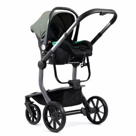 Mama Kiddies® Icon 3v1 multifunkčný kočík s príslušenstvom – zelený + darček