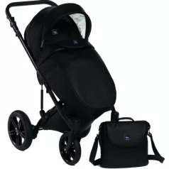   Mama Kiddies® Max 500 3v1 multifunkčný kočík v čiernej farbe s doplnkami + Darček