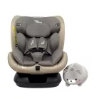 Mama Kiddies Nova Luxe i-Size autosedačka upevnenie bezpečnostným pásom – béžová (40–150 cm) + DARČEK cestovný vankúš