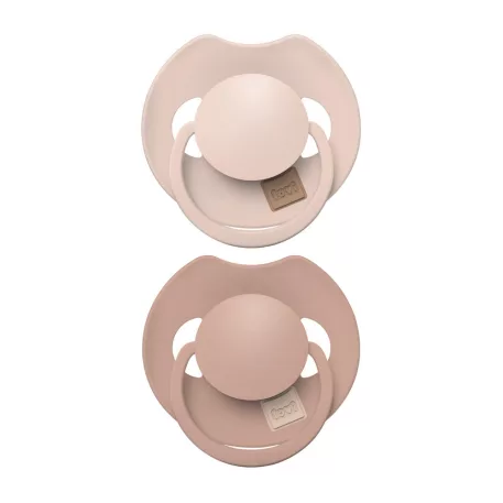 LOVI Cumlík silikónový dynamický PRIME 6-18m 2ks N/Blush