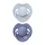 LOVI Cumlík silikónový dynamický PRIME 6-18m 2ks Baby Blue/Blue