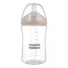 Canpol babies Fľaša antikoliková Natural Shape 260 ml