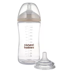 Canpol babies Fľaša antikoliková Natural Shape 260 ml