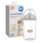 Canpol babies Fľaša antikoliková Natural Shape 260 ml