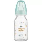 Canpol babies Sklenená fľaša s úzkym hrdlom 120 ml TOYS