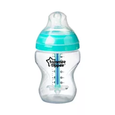   Tommee Tippee Advanced Anti-Colic dojčenská fľaša 260 ml – tyrkysová