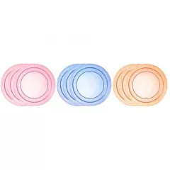 Miska na kŕmenie Tommee Tippee Basics 3 ks - modrá