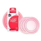 Miska na kŕmenie Tommee Tippee Basics 3 ks - modrá