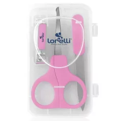 Sada manikúry Baby Care v držiaku - ružová