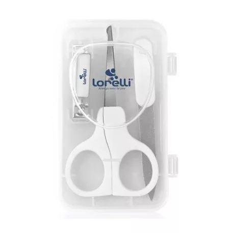 Manikúrová súprava Baby Care v puzdre - biela