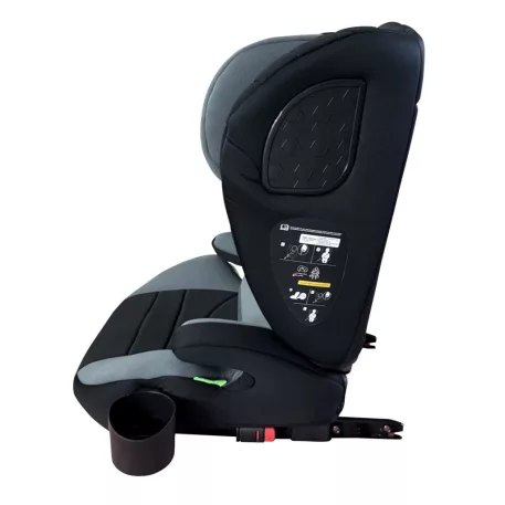 Mama Kiddies® i-Fix Corsica detská autosedačka (100 – 150 cm) v svetlosivej farbe + Darček