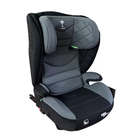 Mama Kiddies® i-Fix Corsica detská autosedačka (100 – 150 cm) v svetlosivej farbe + Darček