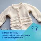 Canpol babies Stuha na cumlík s klipom MOUNTAINS zelená