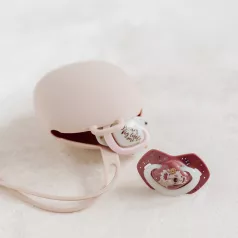 Canpol babies Silikónové puzdro na cumlík béžové