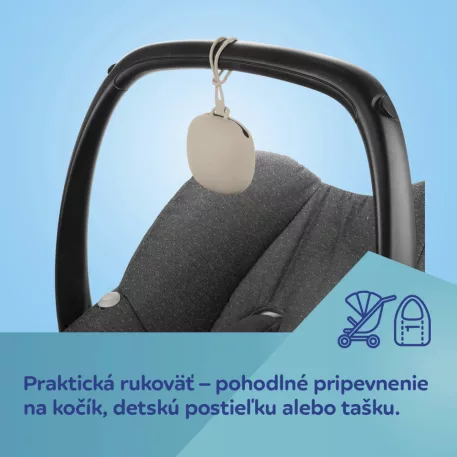 Canpol babies Silikónové puzdro na cumlík ružové