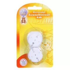 Baby Bruin ochranný kryt do elektrickej zásuvky - 4 ks