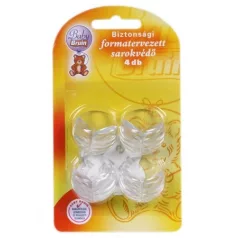 Baby Bruin bezpečnostná ochrana rohov - 4 ks