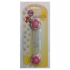   Baby Bruin viacfunkčný bezpečnostný uzáver - 7 palcový - ružová
