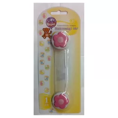   Baby Bruin viacfunkčný bezpečnostný uzáver - 7 palcový - ružová