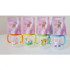   Baby Bruin kojenecká fľaša bez BPA s uškom, 125 ml + Darček - zelená