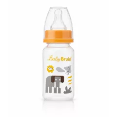   Baby Bruin dojčenská fľaša 120 ml s veselým motívom sloníka