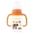 1 ks dojčenskej fľaše Baby Bruin s držadlami, 120 ml + darček-orange