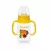 Baby Bruin detská kojenecká fľaša s uškom, 120 ml + Darček - žltá