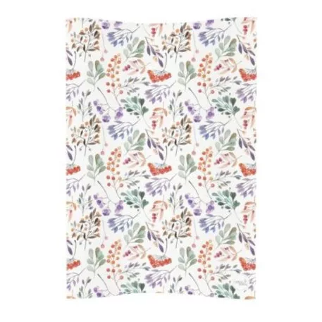 Mäkká prebaľovacia podložka 50×70 cm – bobuľky a lístky