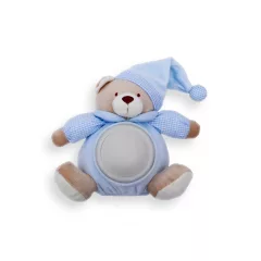   BabyBruin plyšový medvedík s nočným svetlom 20 cm - chlapčenské