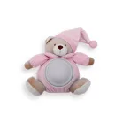 BabyBruin plyšový medvedík s nočným svetlom 20 cm - chlapčenské