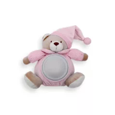   BabyBruin plyšový medvedík s nočným svetlom 20 cm - chlapčenské