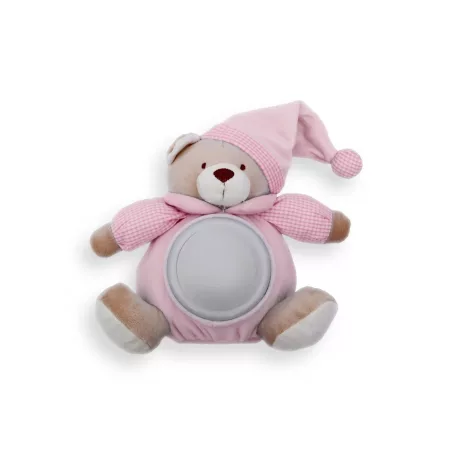 Plyšový medvedík BabyBruin s nočným svetlom 20 cm - dievča