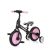 Chipolino Max Bike Bicykel s tréningovými kolesami v ružovej farbe