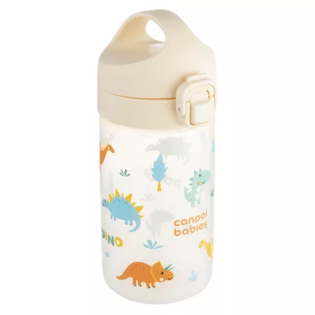 Canpol babies Fľaša JUNIOR pre deti  400ml krémová