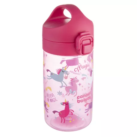 Canpol babies  Fľaša JUNIOR 400 ml ružová