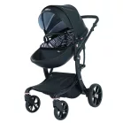 Mama Kiddies® New York 3v1 multifunkčný kočík s príslušenstvom v čiernej farbe + darček