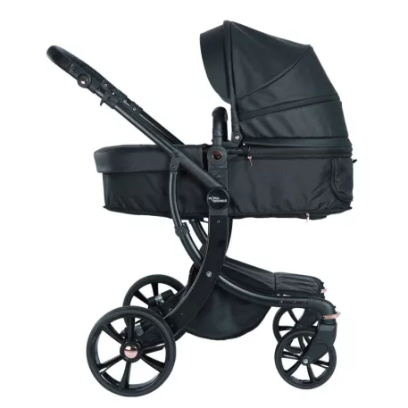 Mama Kiddies® New York 3v1 multifunkčný kočík s príslušenstvom v čiernej farbe + darček