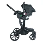 Mama Kiddies® New York 3v1 multifunkčný kočík s príslušenstvom v čiernej farbe + darček