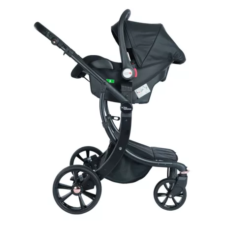Mama Kiddies® New York 3v1 multifunkčný kočík s príslušenstvom v čiernej farbe + darček
