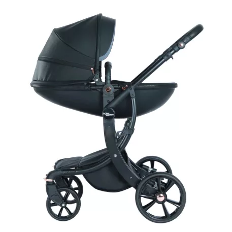 Mama Kiddies® New York 3v1 multifunkčný kočík s príslušenstvom v čiernej farbe + darček