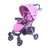 Mama Kiddies Light4 Go detský športový kočík, farba pink + Nánožník + Darček