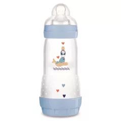 Dojčenská fľaša MAM Anti-Colic 320 ml – modrá