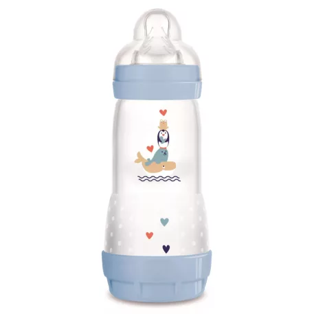 Dojčenská fľaša MAM Anti-Colic 320 ml – modrá