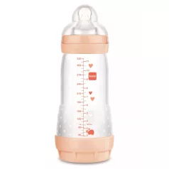 Dojčenská fľaša MAM Anti-Colic 320 ml – ružová