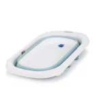 Chipolino Isla skladacia vanička so sieťovanou podložkou 81 cm-blue