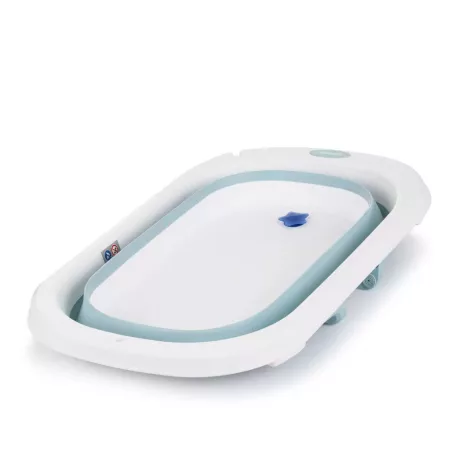 Chipolino Isla skladacia vanička so sieťovanou podložkou 81 cm-blue