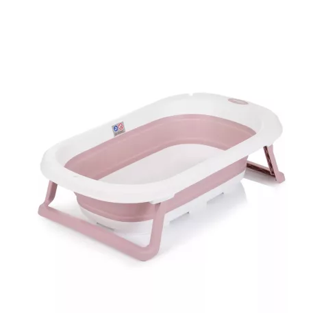 Chipolino Isla skladacia vanička so sieťovanou podložkou 81 cm-pink