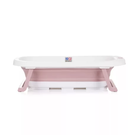 Chipolino Isla skladacia vanička so sieťovanou podložkou 81 cm-pink