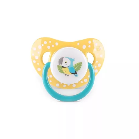 Baby Care cumlík s krytom 2 ks 6M+ žltá/modrá